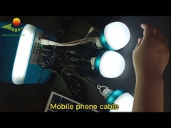 5W USB TF Портативный солнечный генератор На открытом воздухе Солнечная панель привела систему освещения