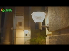 Элегантно конструированная сада системы датчика лампы стены СИД стена Lamp-B4001 солнечного водоустойчивого на открытом воздухе солнечная
